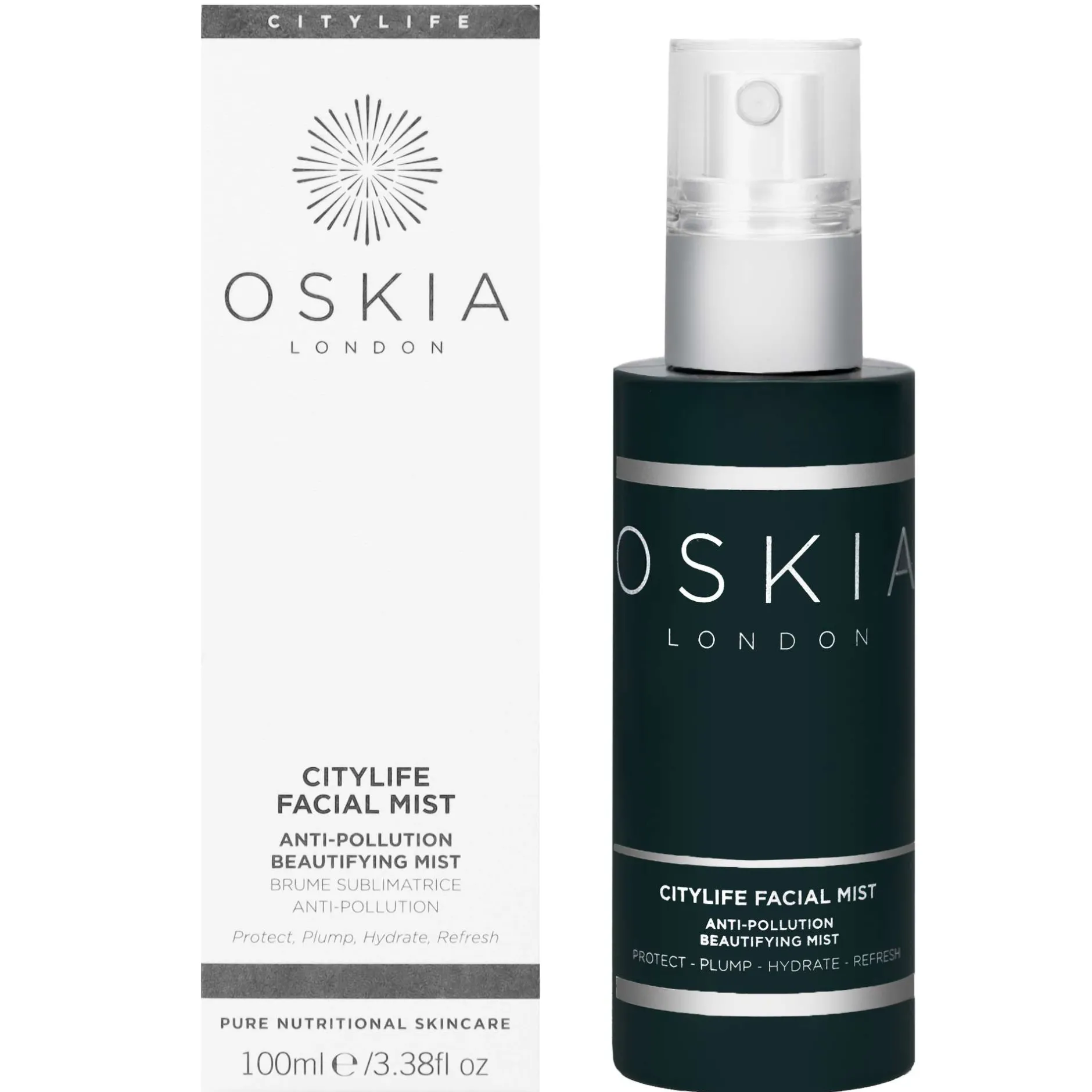 Oskia Mists & Toners Citylife Facial Mist Anti-Pollution Beautifying Mist 100ml Discount