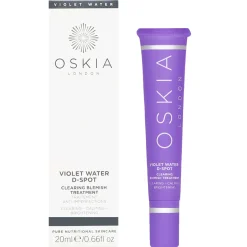 Oskia Treatments Violet Water D-Spot Clearing Blemish Treatment 20ml Hot