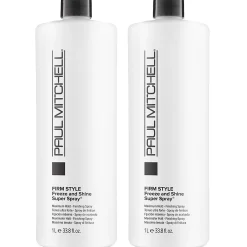 Paul Mitchell Bundles Duo: Firm Style Freeze and Shine Super Spray 1000ml x 2 New