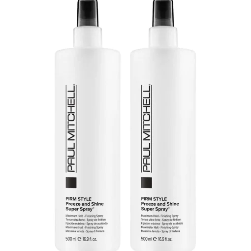 Paul Mitchell Bundles Duo: Firm Style Freeze and Shine Super Spray 500ml x 2