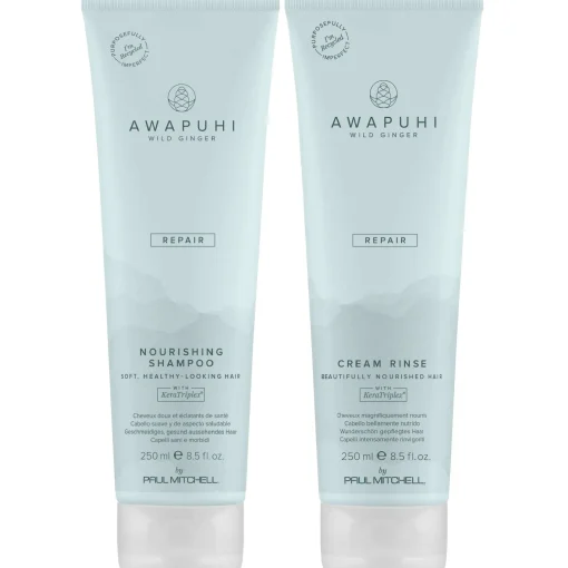 Paul Mitchell Bundles Duo: Awapuhi Wild Ginger Nourishing Shampoo 250ml & Cream Rinse 250ml Outlet