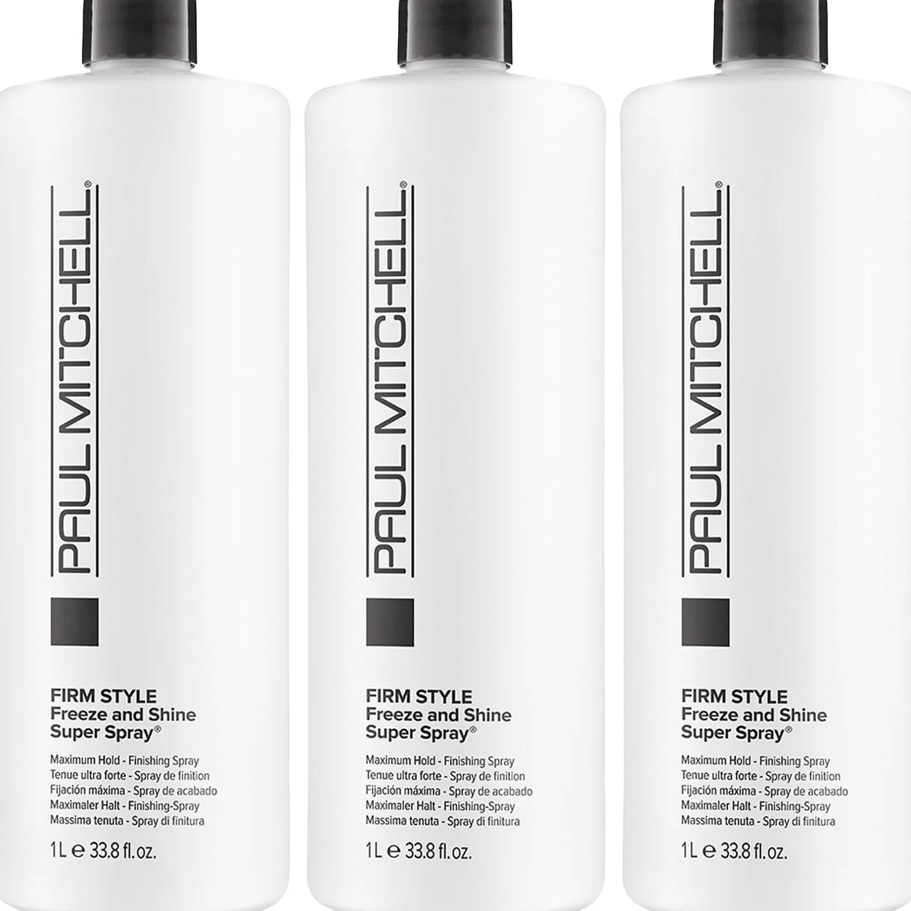 Paul Mitchell Bundles Trio: Firm Style Freeze and Shine Super Spray 1000ml x 3 Outlet