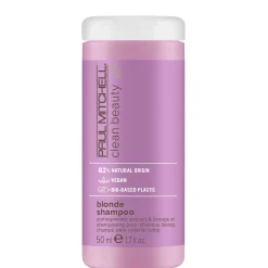 Paul Mitchell Clean Beauty Blonde Shampoo 50ml New