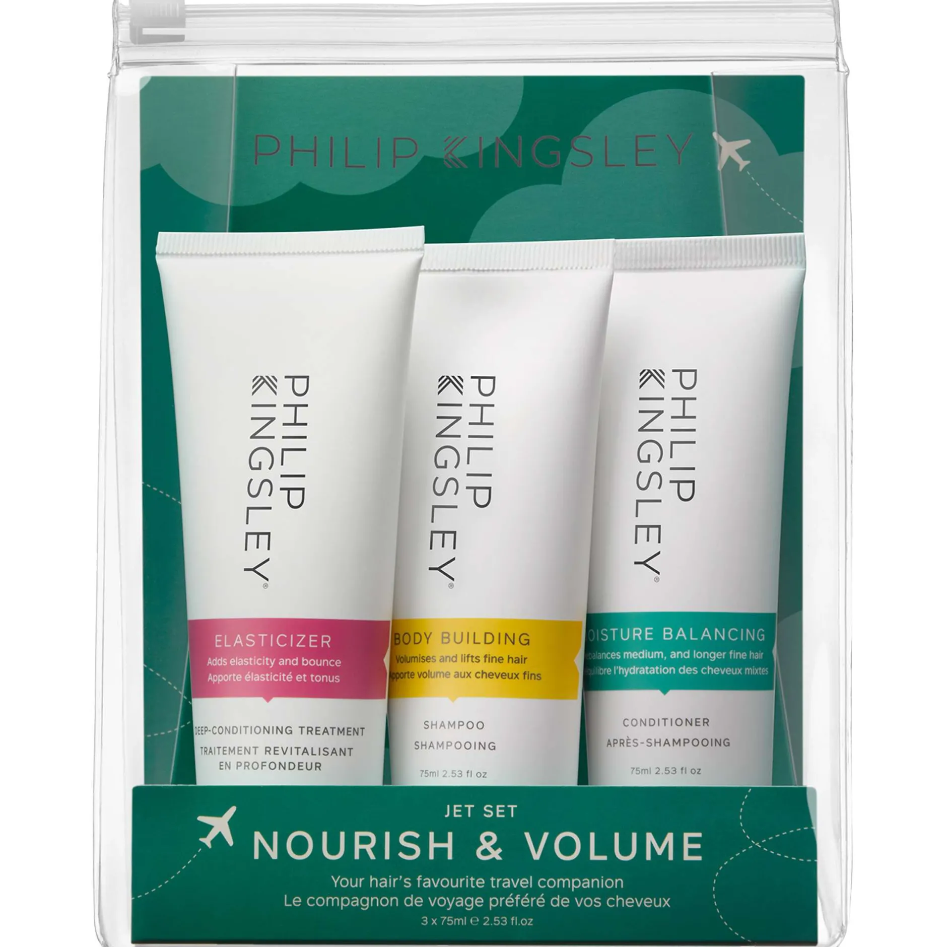 Philip Kingsley Jet Set Nourish & Volume Gift Set Hot