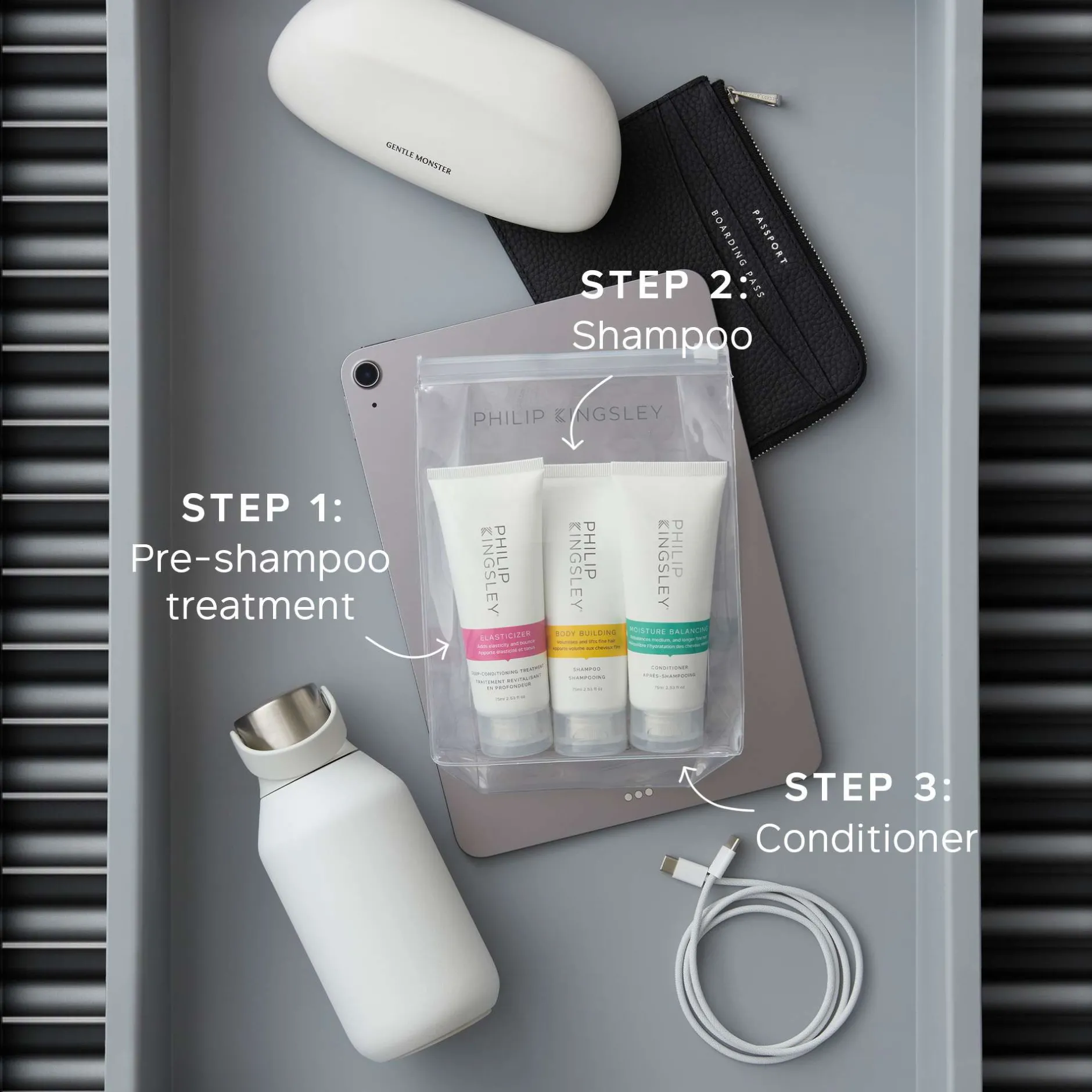 Philip Kingsley Jet Set Nourish & Volume Gift Set Hot