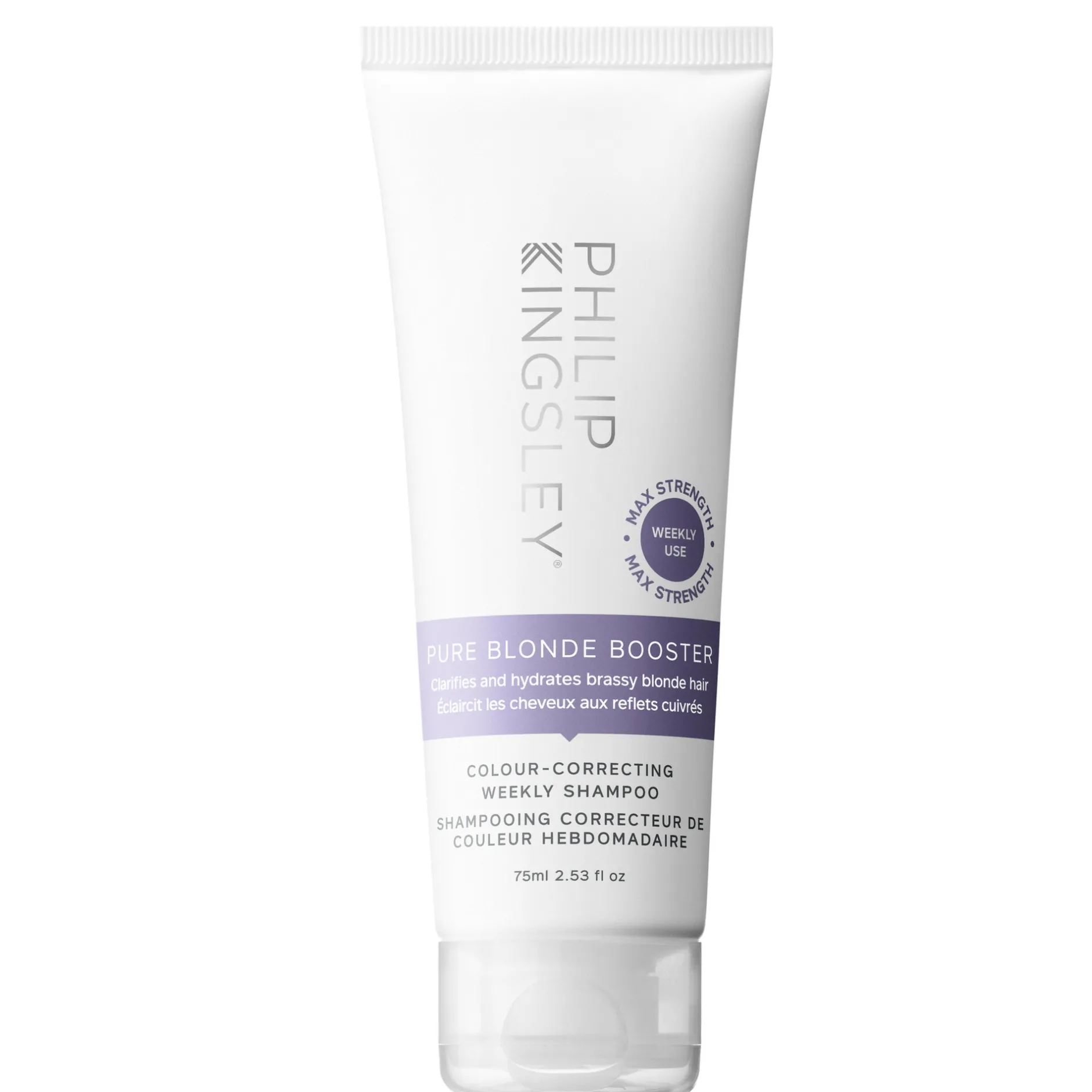 Philip Kingsley Shampoo Pure Blonde Booster Colour-Correcting Weekly 250ml New