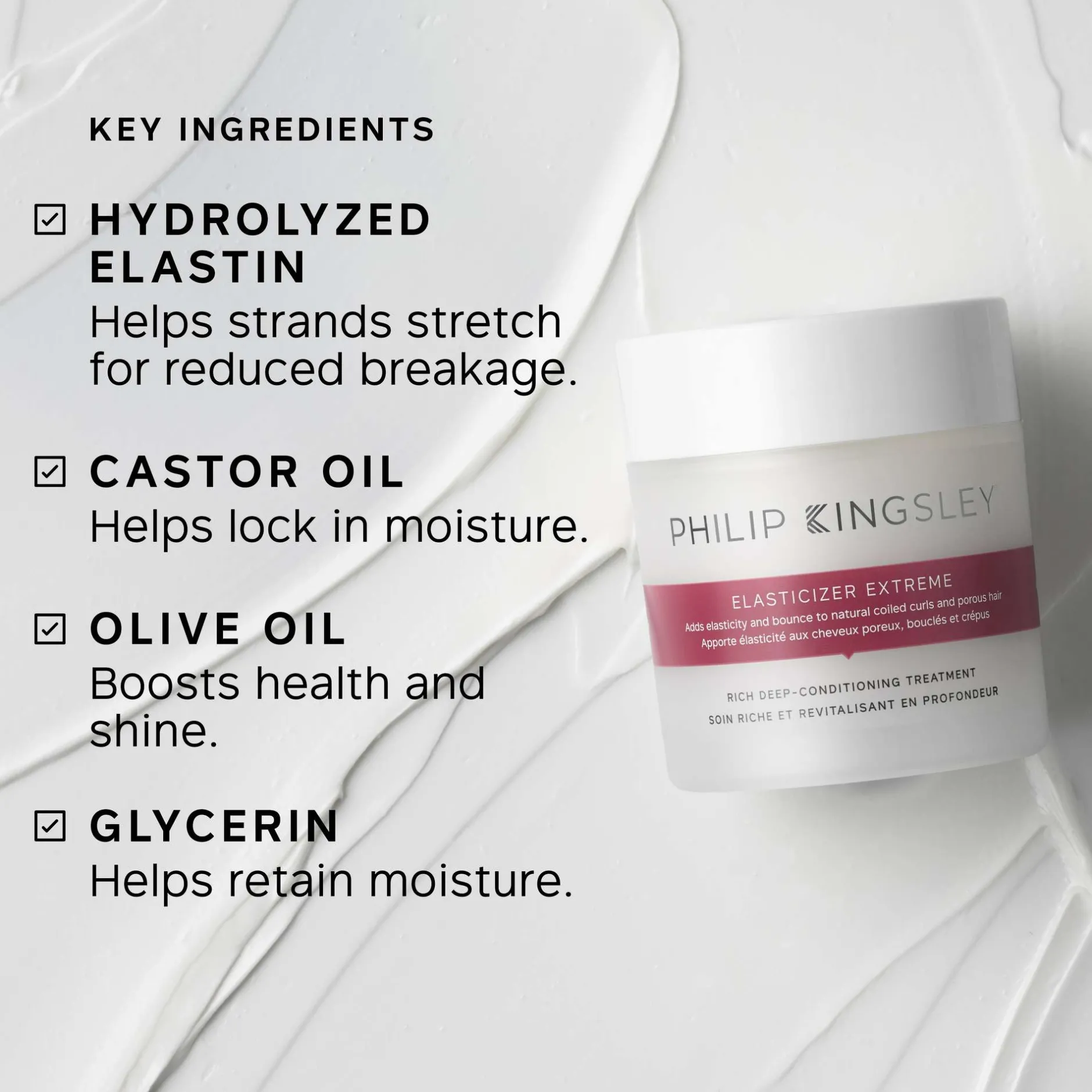Philip Kingsley Treatments Elasticizer Extreme Rich Deep-Conditioning 150ml New
