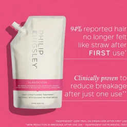 Philip Kingsley Treatments Elasticizer Deep-Conditioning Treatment Refill 1000ml New