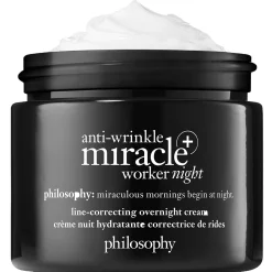 philosophy Anti-Wrinkle Miracle Worker+ Line-Correcting Overnight Cream 60ml New