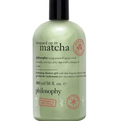 philosophy Bath & Shower Gels Wrapped Up In Matcha Shampoo, Shower Gel & Bubble Bath 480ml