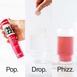 Phizz 3-in-1 Tablets Mixed Berry Hydration, Electrolytes and Vitamins Effervescent x 60 Tablets Discount