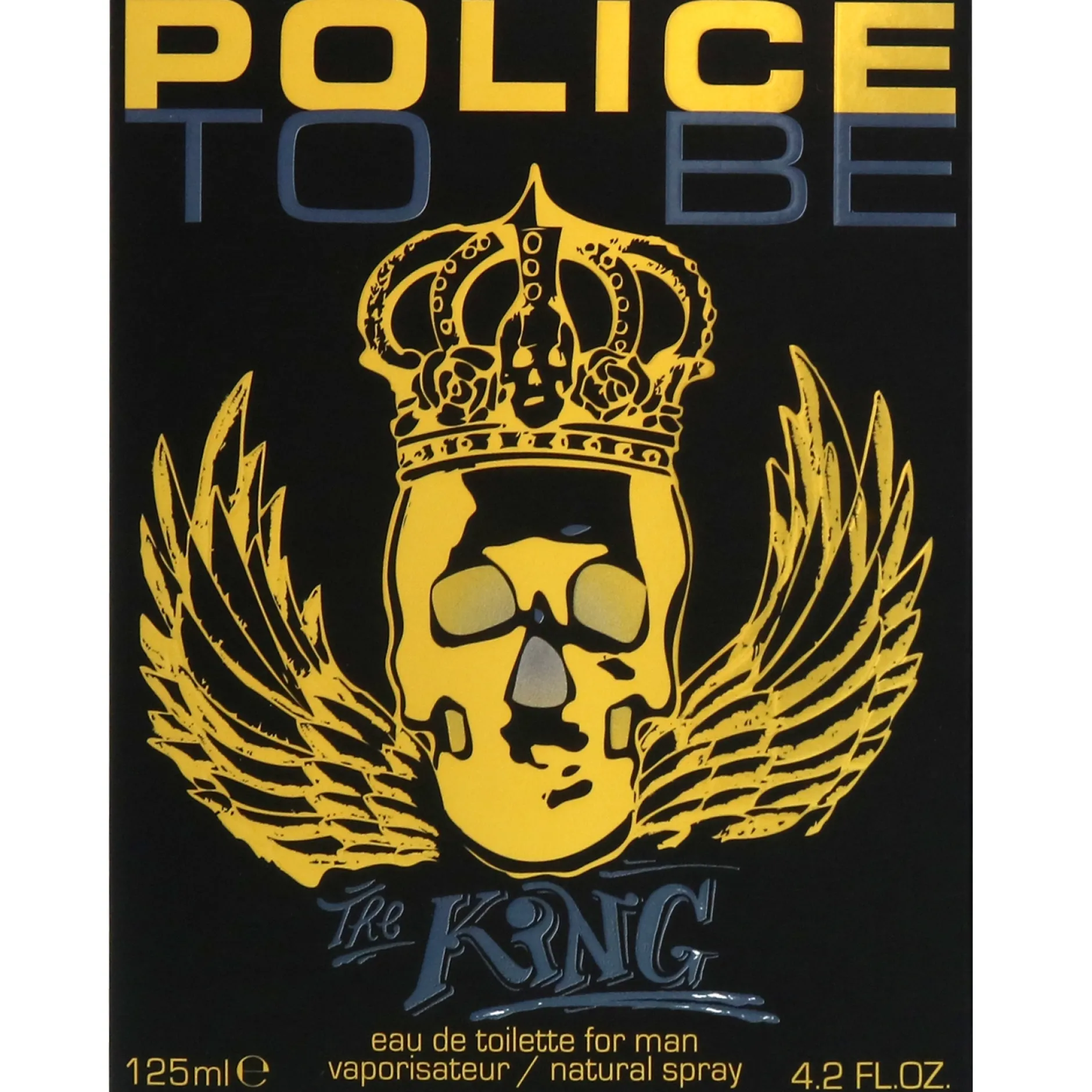 Police To Be The King Eau de Toilette Spray 125ml New