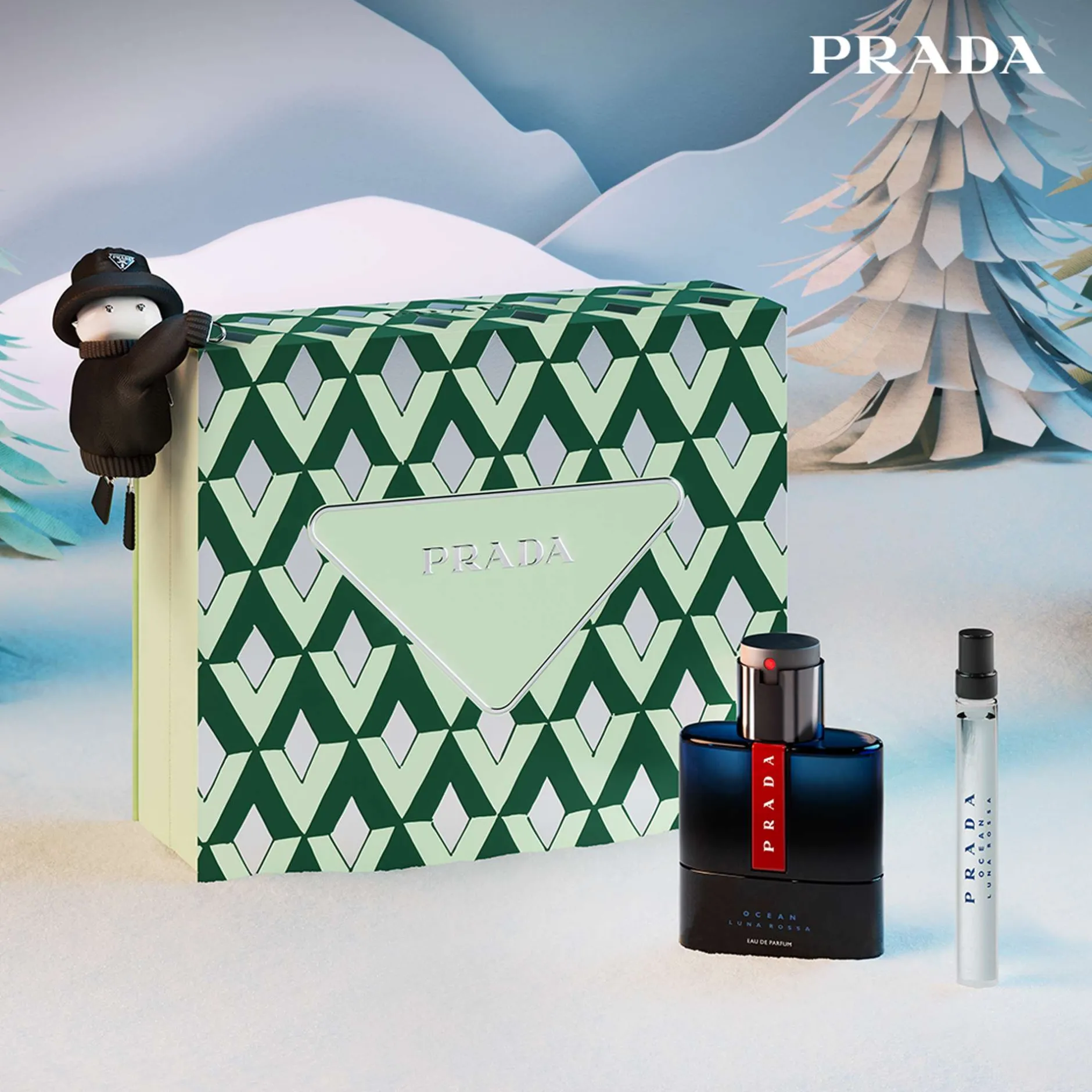 Prada Gift Sets Luna Rossa Ocean Eau de Parfum Spray 50ml Gift Set Hot
