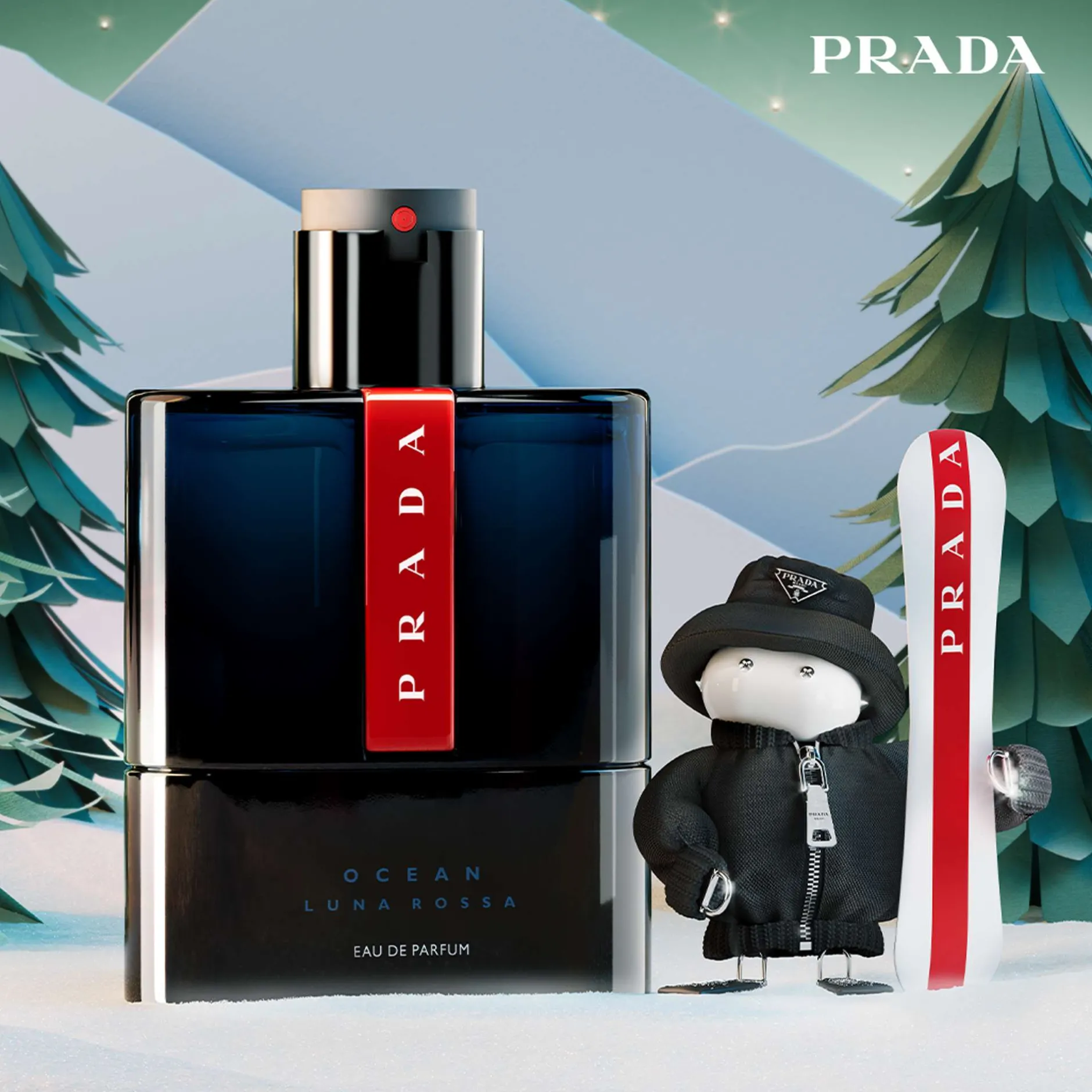Prada Gift Sets Luna Rossa Ocean Eau de Parfum Spray 50ml Gift Set Hot