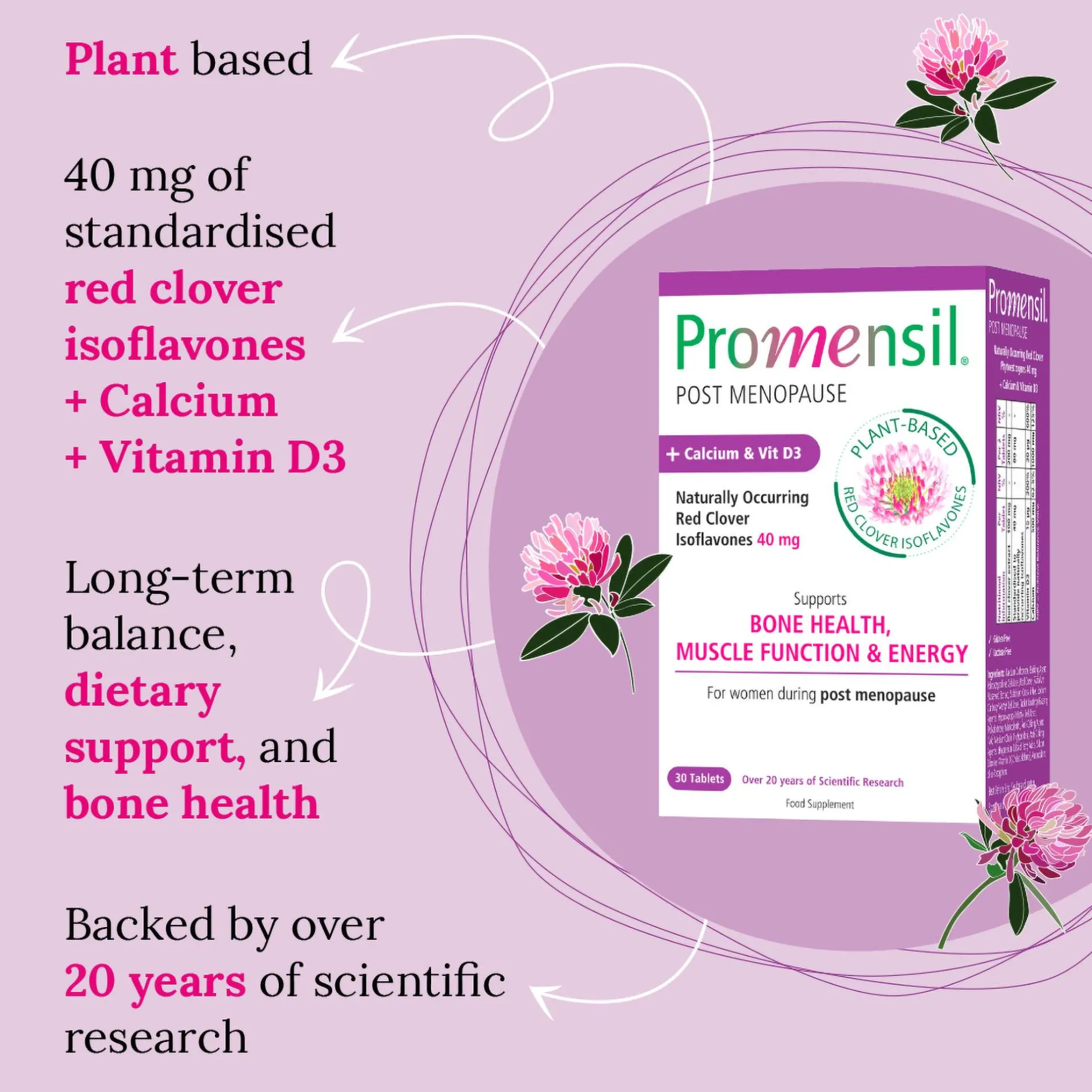 Promensil Menopause Post Menopause x 30 Best