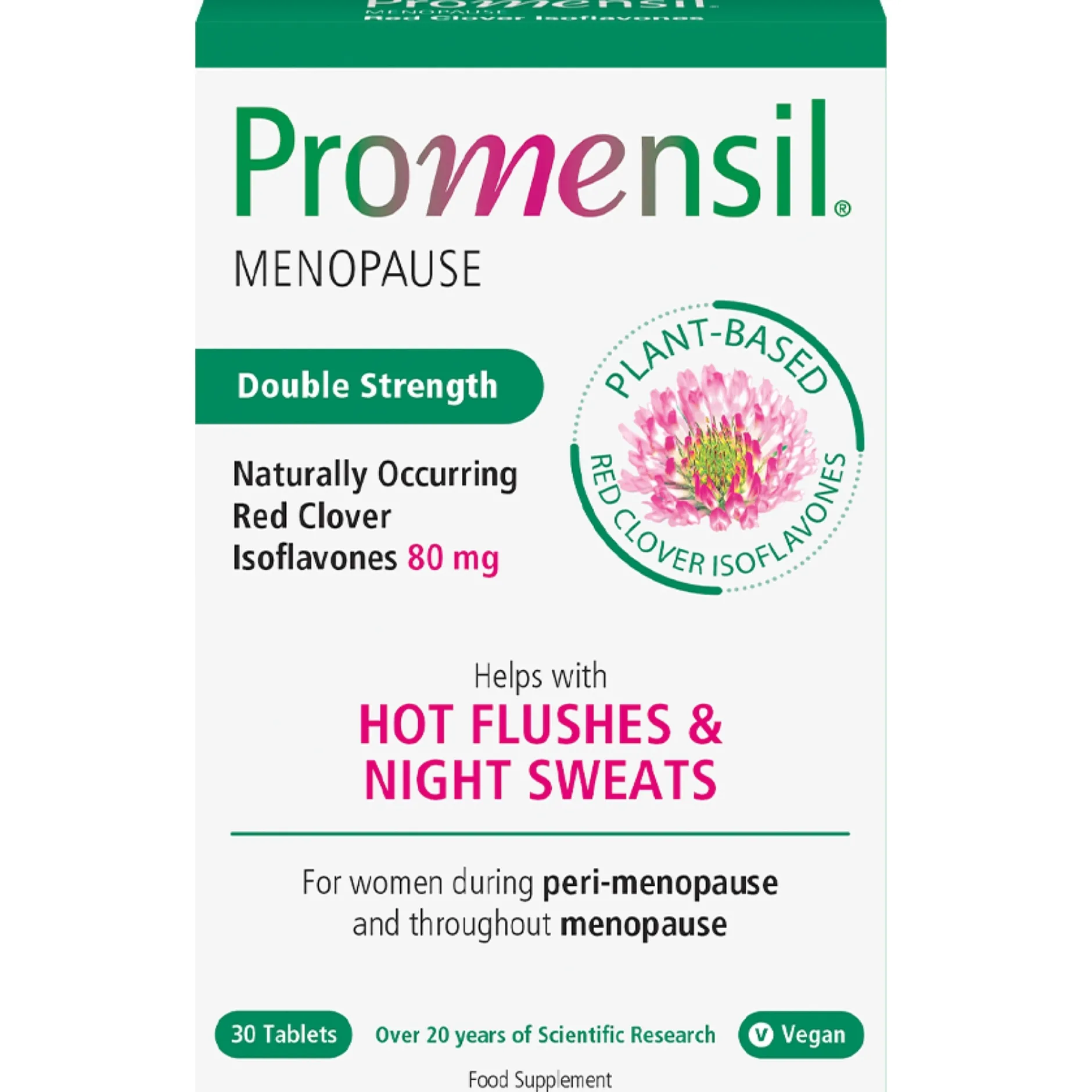 Promensil Starter Menopause Double Strength Tablets x 30 Outlet