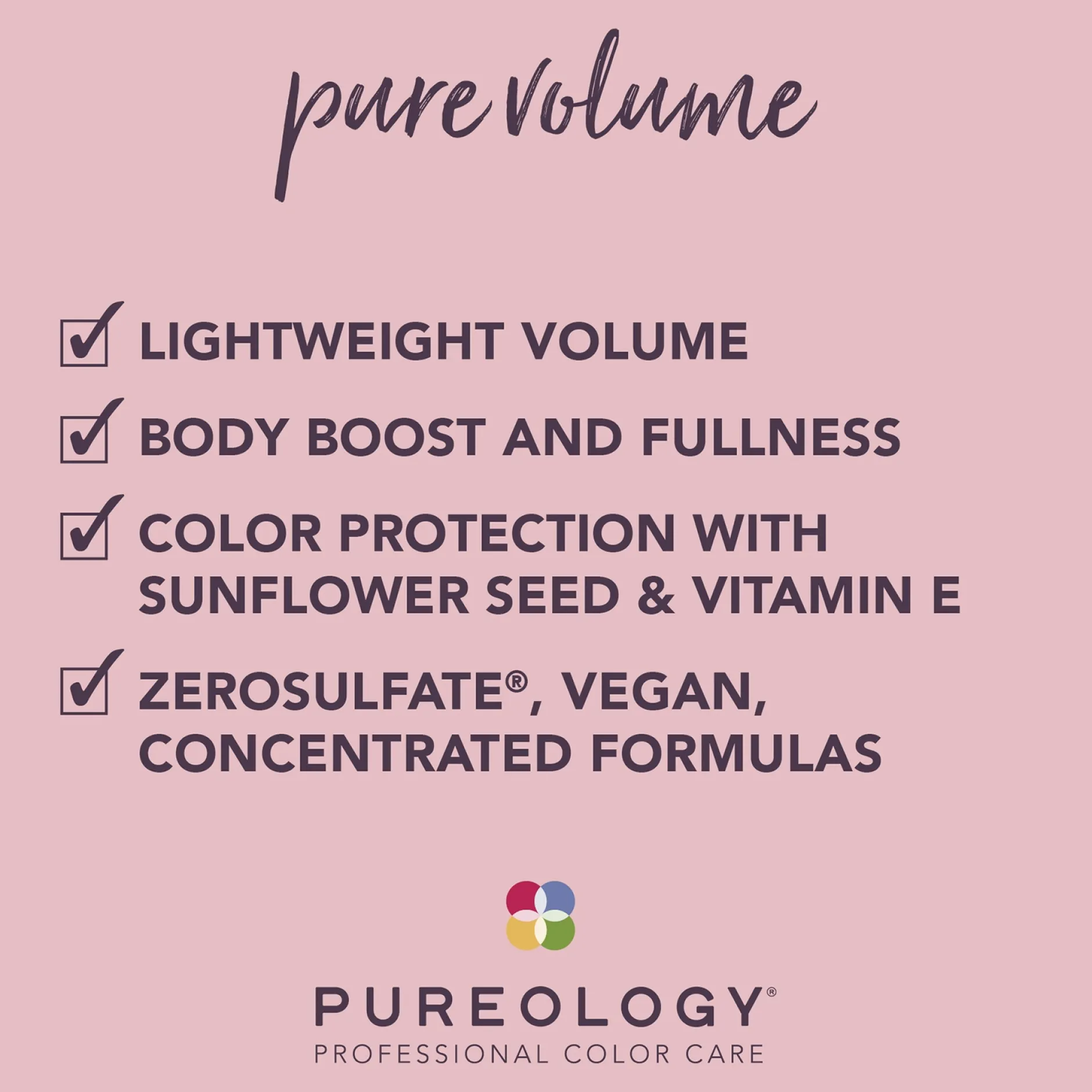 Pureology Bundles Duo: Pure Volume Shampoo 266ml & Conditioner 266ml