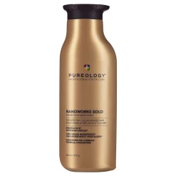 Pureology Nanoworks Gold Shampoo For Dry Tired Colour-Treated Hair, Restores Shine 266ml Best