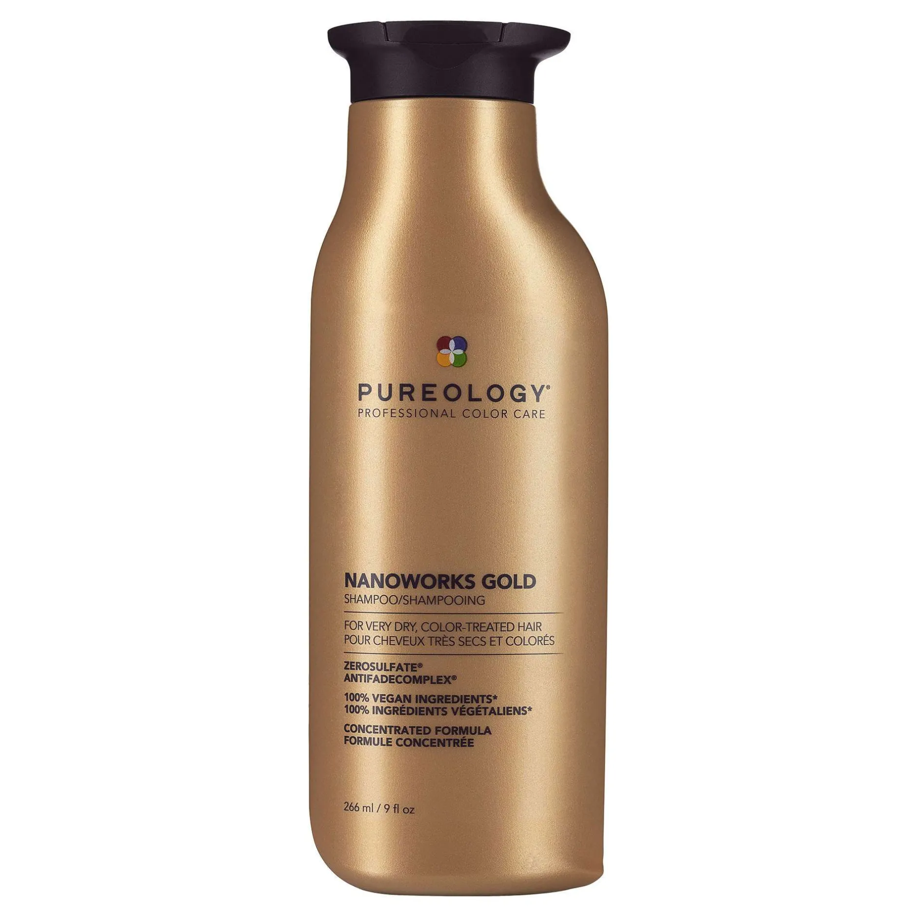 Pureology Nanoworks Gold Shampoo For Dry Tired Colour-Treated Hair, Restores Shine 266ml Best