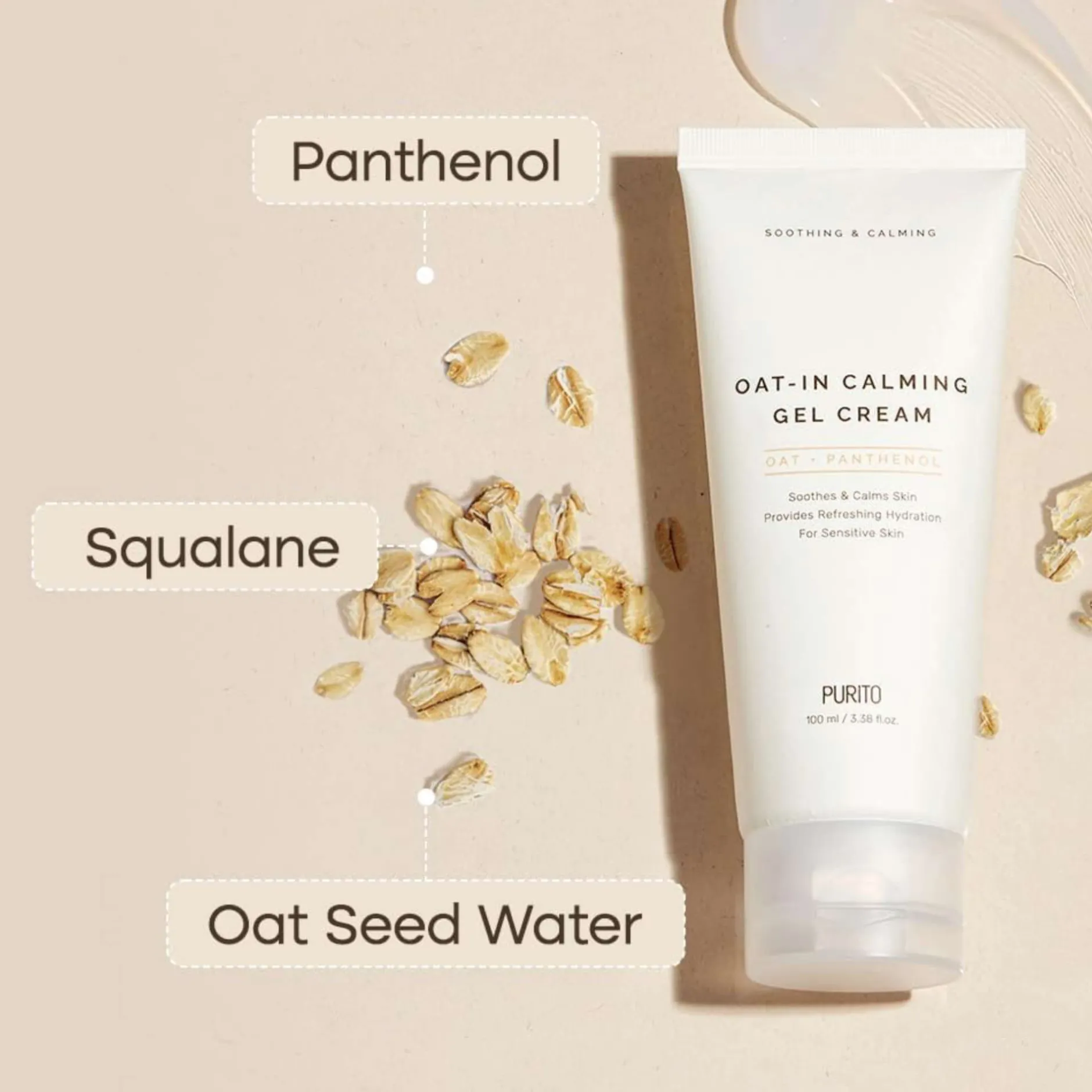 Purito Skincare Oat-In Calming Gel Cream 100ml Hot