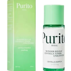 Purito Skincare Wonder Releaf Centella Toner Unscented 30ml New