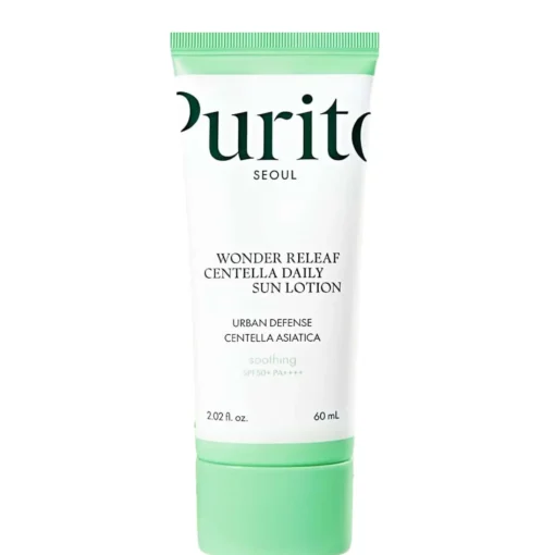 Purito Sun Care Wonder Releaf Centella Daily Sun Lotion SPF50+ PA++++ 60ml Clearance