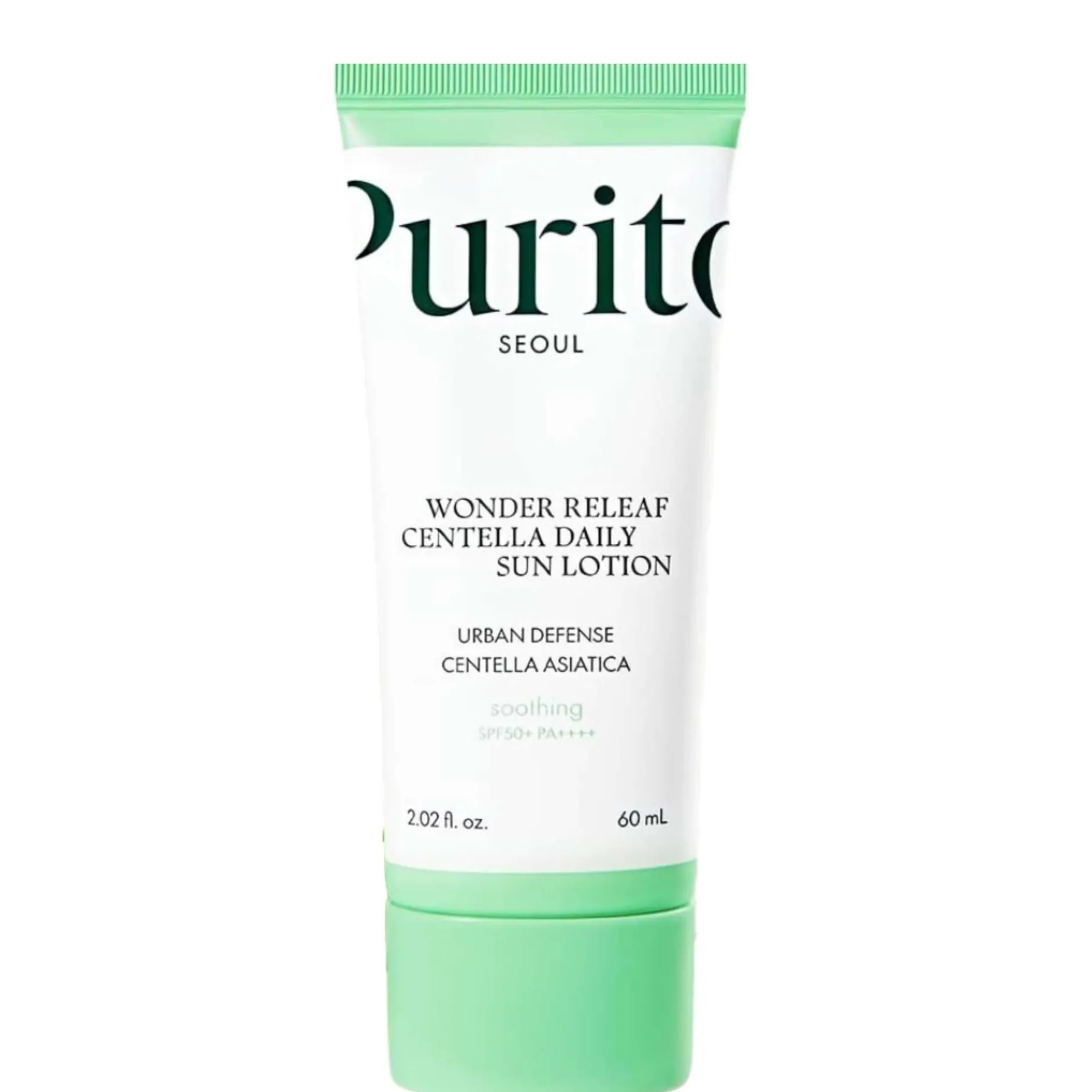 Purito Sun Care Wonder Releaf Centella Daily Sun Lotion SPF50+ PA++++ 60ml Clearance