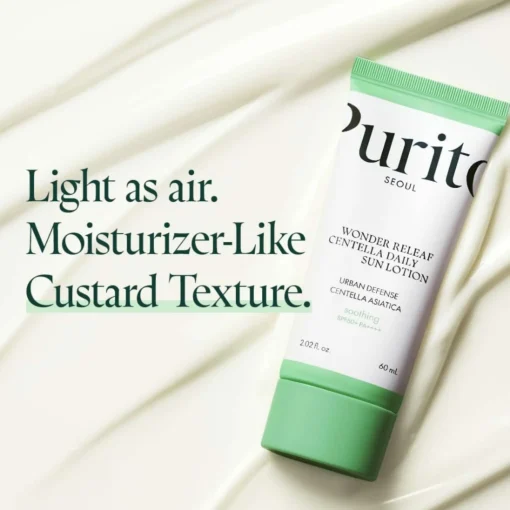 Purito Sun Care Wonder Releaf Centella Daily Sun Lotion SPF50+ PA++++ 60ml Clearance