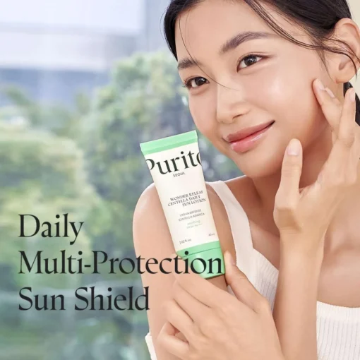 Purito Sun Care Wonder Releaf Centella Daily Sun Lotion SPF50+ PA++++ 60ml Clearance