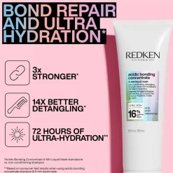 Redken Acidic Bonding Concentrate 5-Minute Liquid Hair Mask, Bond Repair and Hydration 250ml Sale