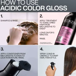 Redken Acidic Color Gloss Activated Glass Gloss Treatment for Glass-Like Shine 237ml