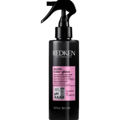 Redken Acidic Color Gloss Heat Protection Leave-In Treatment 230°C Hair Shine Spray 190ml Outlet