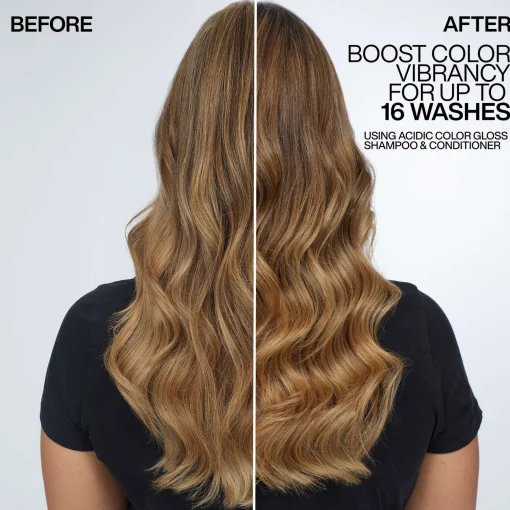 Redken Acidic Color Gloss Conditioner Glass-Like Shine for Colour Treated Hair 300ml Hot