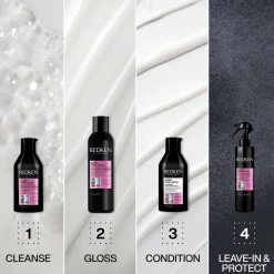 Redken Acidic Color Gloss Conditioner Glass-Like Shine for Colour Treated Hair 300ml Hot