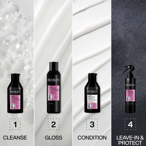 Redken Acidic Color Gloss Conditioner Glass-Like Shine for Colour Treated Hair 300ml Hot