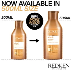 Redken All Soft Conditioner, For Dry Hair, Intense Softness and Shine 300ml Online