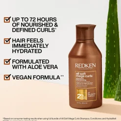 Redken All Soft Mega Curl Shampoo 300ml