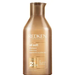 Redken All Soft Shampoo, For Dry Hair, Intense Softness and Shine 300ml New