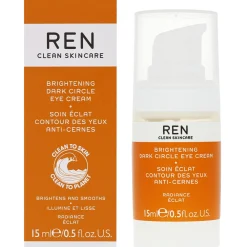 REN Clean Skincare Face Brightening Dark Circle Eye Cream 15ml Best