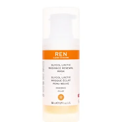 REN Clean Skincare Face Glycol Lactic Radiance Renewal Mask 50ml / 1.7 fl.oz. Hot