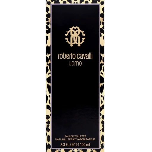 Roberto Cavalli Uomo Eau de Toilette Spray 100ml Hot