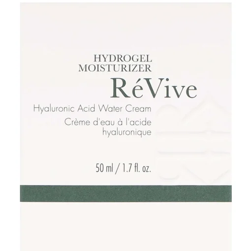 RéVive Moisturisers Hydrogel Moisturizer Hyaluronic Acid Water Cream 50ml New