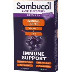 Sambucol Black Elderberry Immuno Forte Capsules x 30 Sale