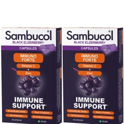 Sambucol Bundles Black Elderberry Immuno Forte Capsules 2 x 30 Clearance