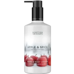 Scottish Fine Soaps Company Apple & Spice Hand & Body Lotion 300ml New