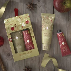Scottish Fine Soaps Company Spiced Apple Winter Skin Duo