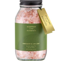 Scottish Fine Soaps Company Coriander & Lime Leaf Bath Salts 500g Best