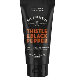 Scottish Fine Soaps Company Thistle & Black Pepper Face & Beard Wash 150ml Outlet