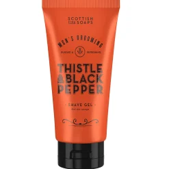 Scottish Fine Soaps Company Thistle & Black Pepper Shave Gel 150ml New