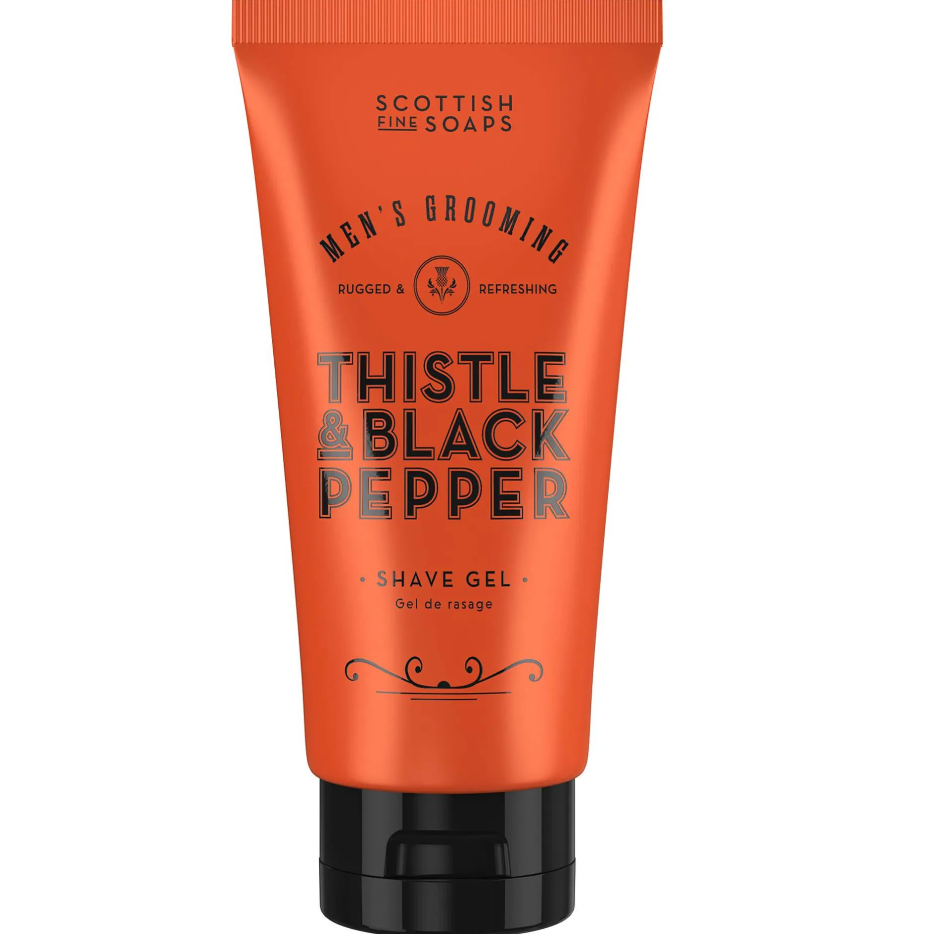 Scottish Fine Soaps Company Thistle & Black Pepper Shave Gel 150ml New